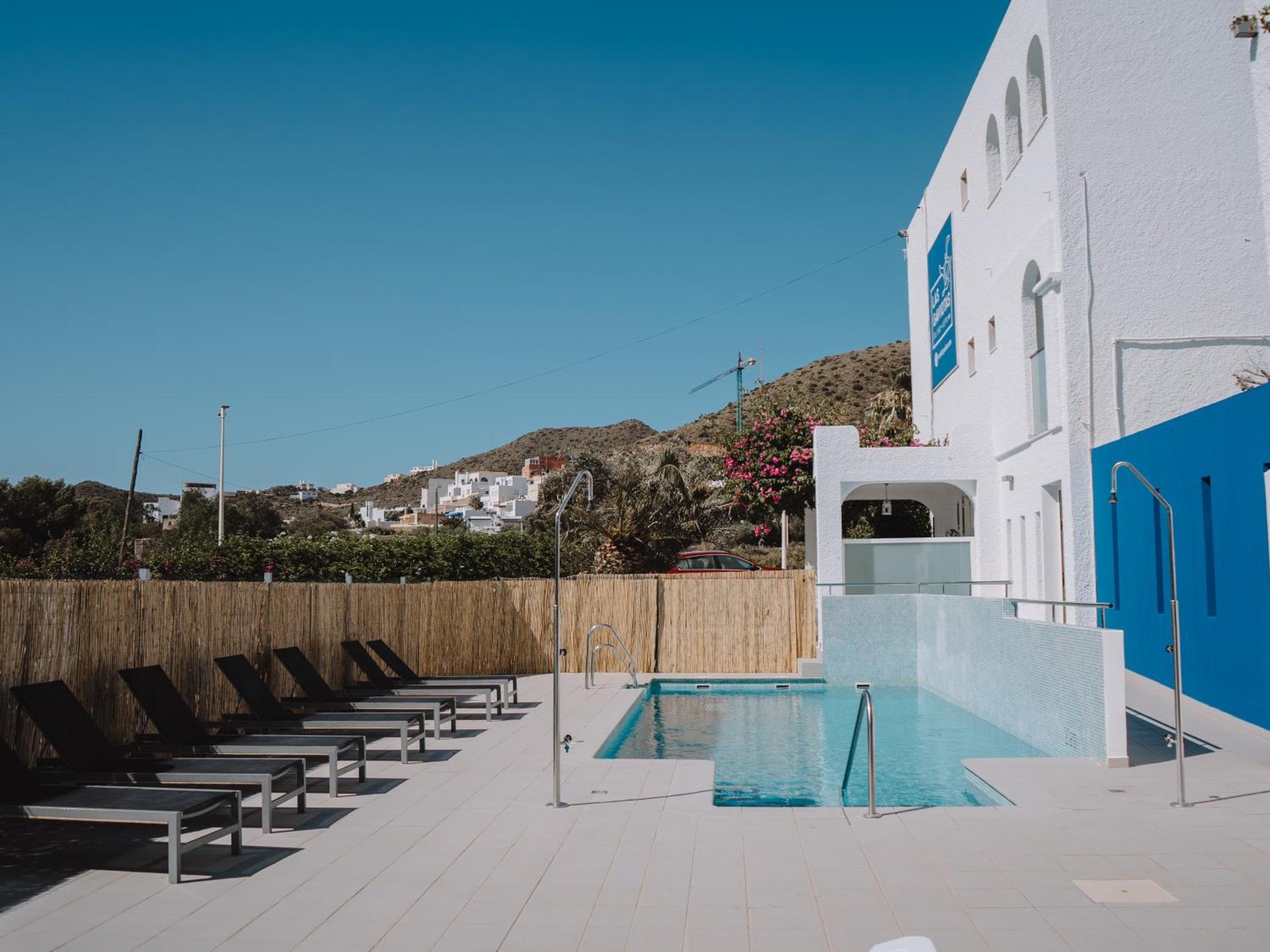 Hostal Las Gaviotas Del Cabo サン・ホセ エクステリア 写真
